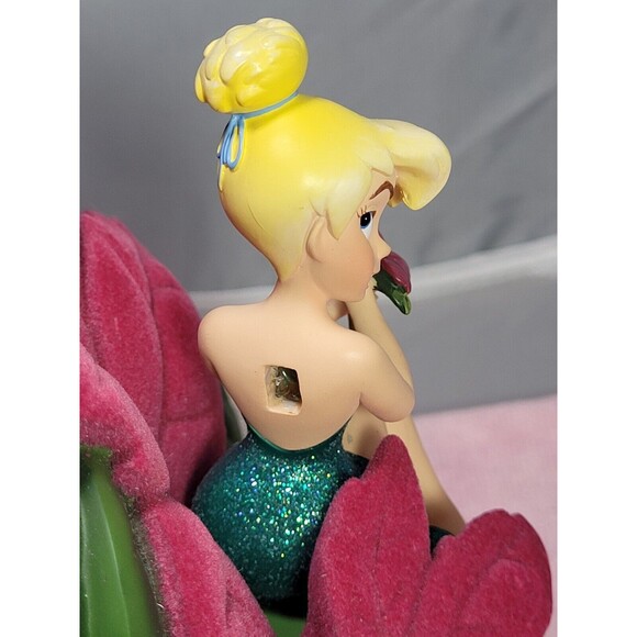 Disney Tinkerbell Holiday Christmas Stocking Hanger Holder Disney Parks Retired - Picture 7 of 8